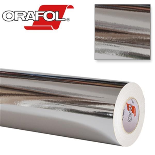 352 Oracal 901 Krom Varak ( Çift Yüzü Gümüş, 50Mikron ) 100 Cm X 50 M(6,75€/M2)