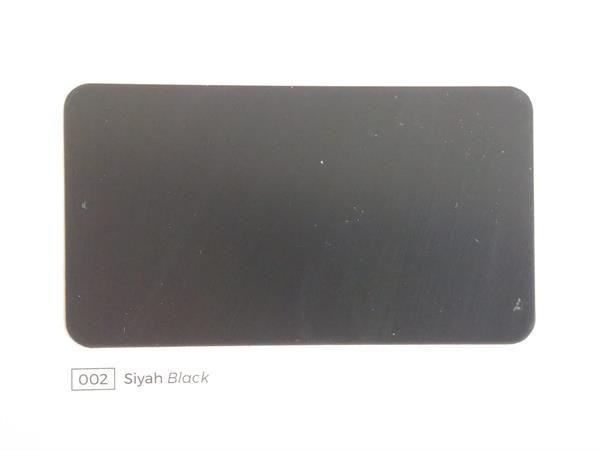 3X1500X3200 Mm Çift Taraflı Siyah Metalbond Kompozit Levha