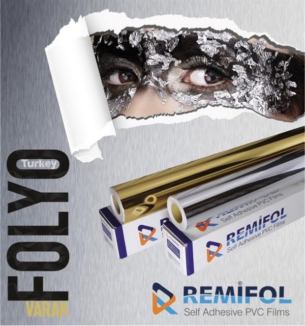 Remifol Altın Varak Folyo (1,22 X 50 Mt) (2,90€/M2)