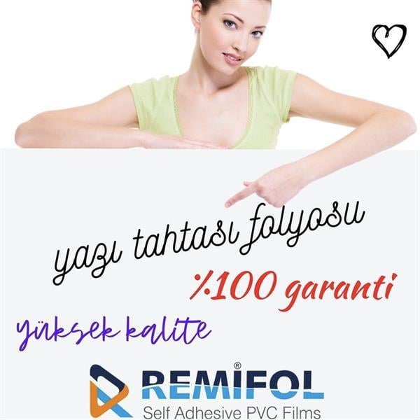 Remifol Yazı Tahtası Folyosu M2 Fiyatıdır
