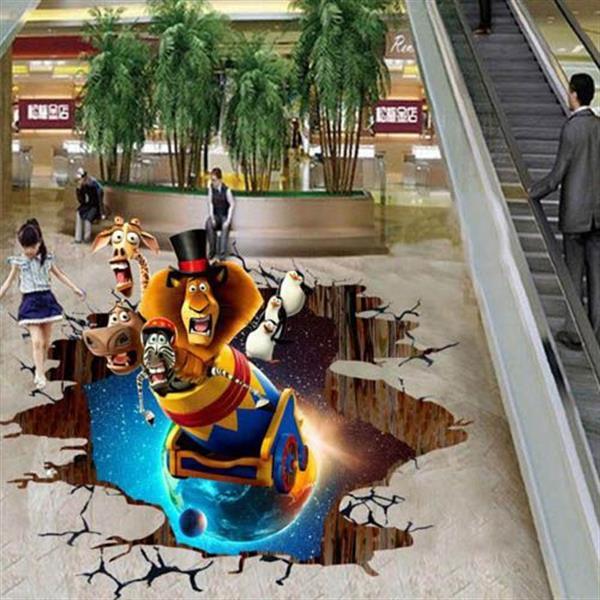 Yer Laminasyonu (Floor Graphic) M2 Fiyatıdır