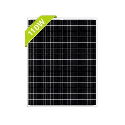 SolarMarket 110W 12V Monokristal Solar Panel