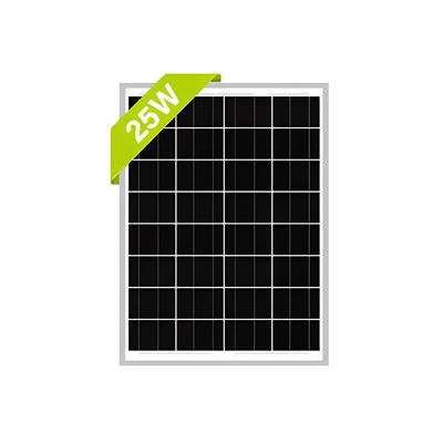 SolarMarket 25W 12V Monokristal Solar Panel