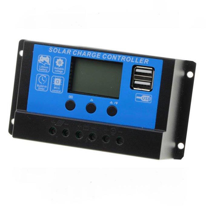 10 AMPER SOLAR ŞARJ REGÜLATÖRÜ  12V/24V