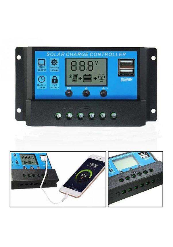 20A Solar Şarj Kontrol Cihazı