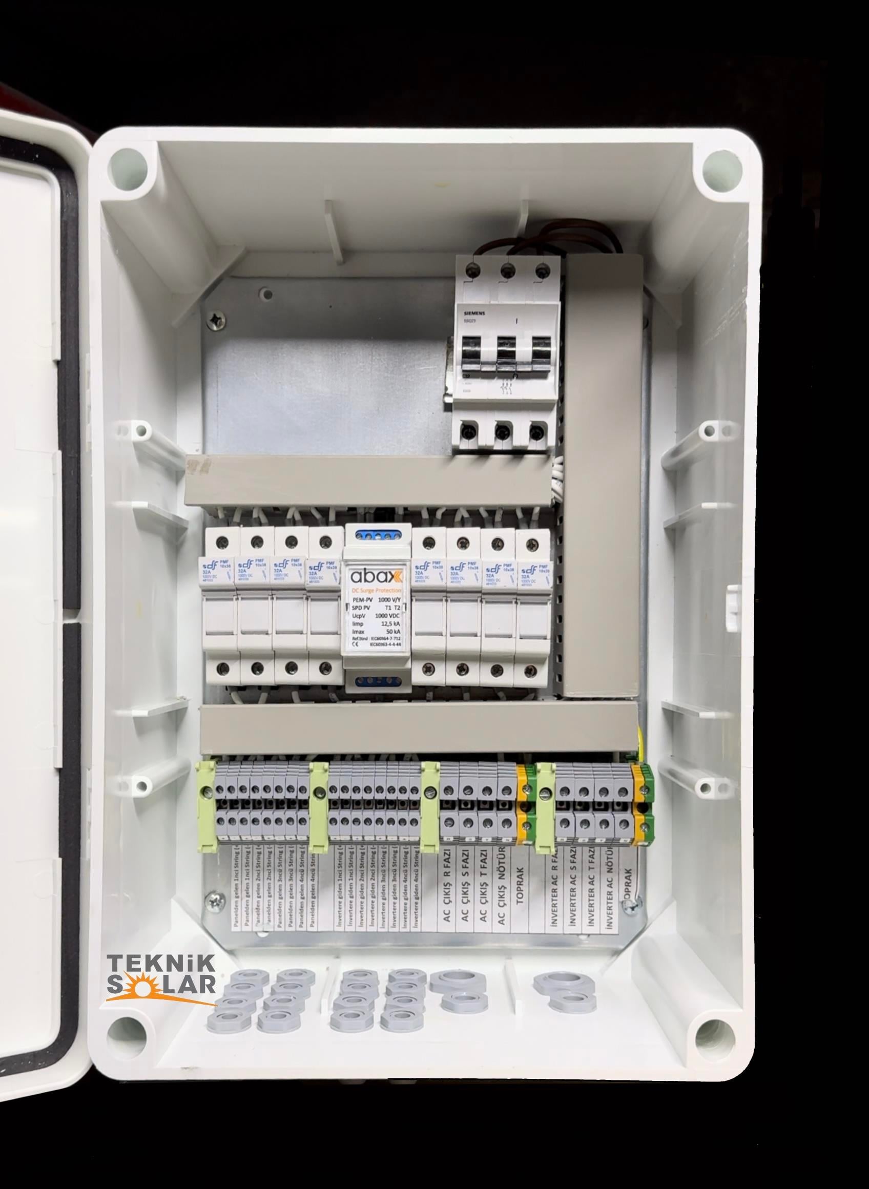 AC/DC Solar Sistem Panosu 32A