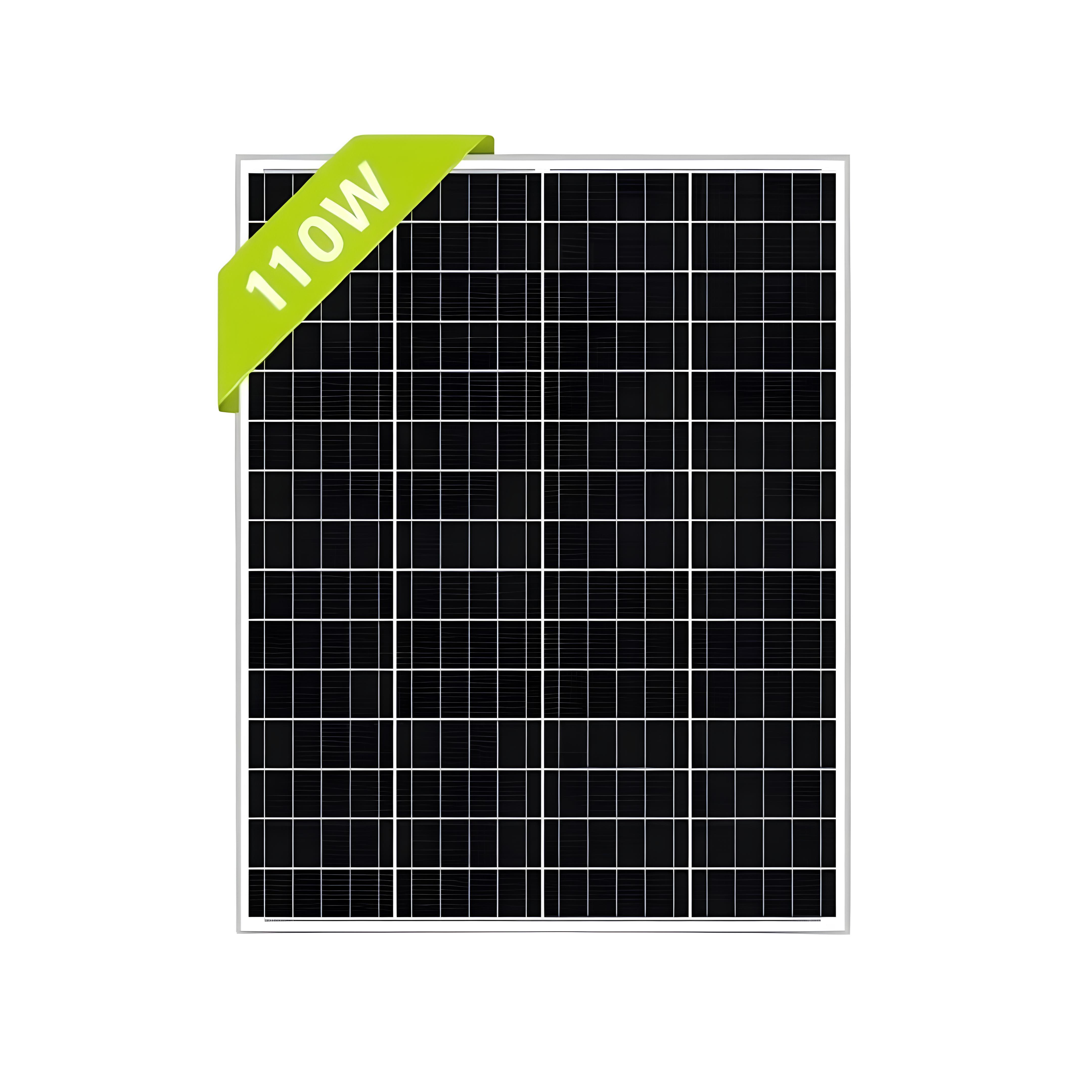 SolarMarket 110W 12V Monokristal Solar Panel