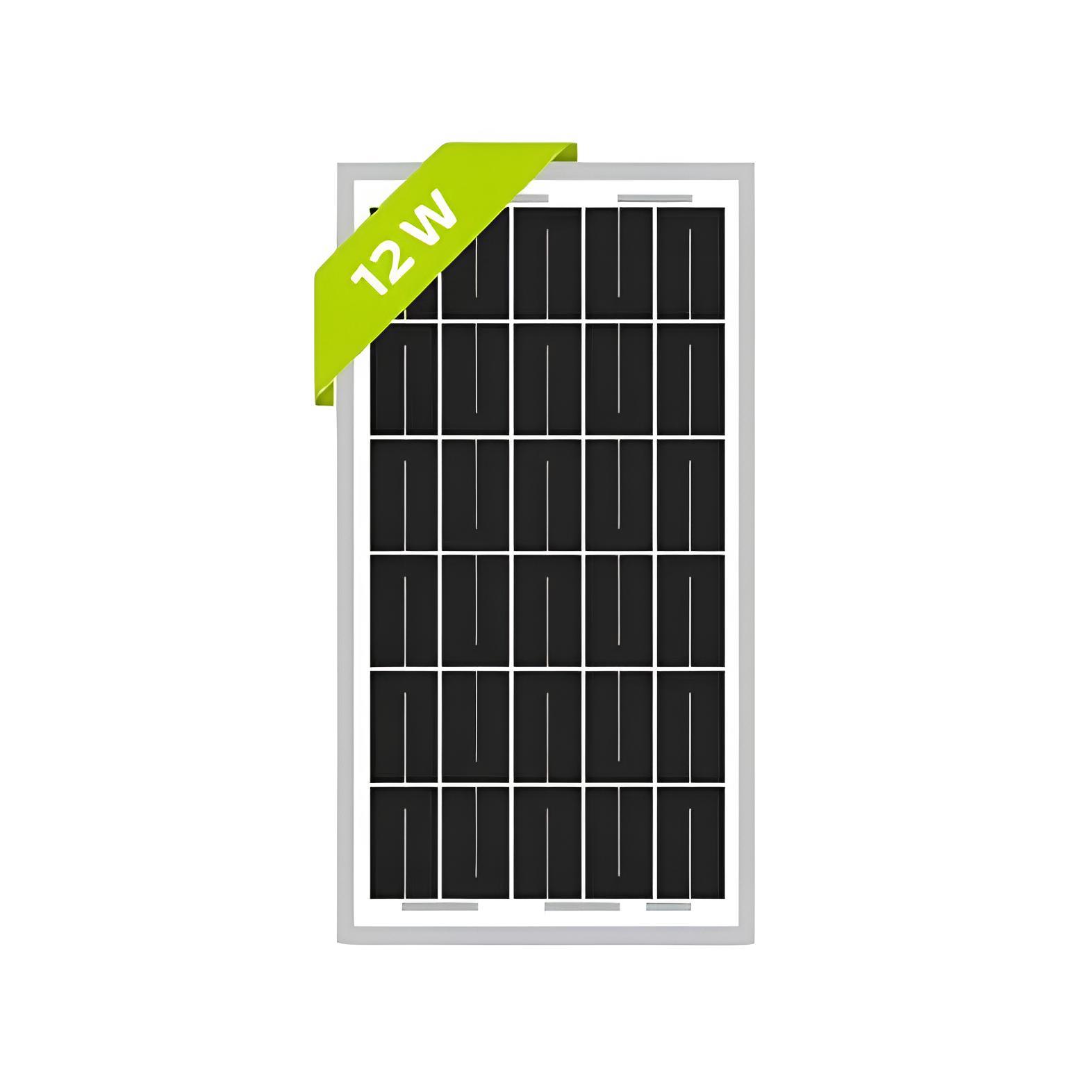 SolarMarket 12W 12V Monokristal Solar Panel