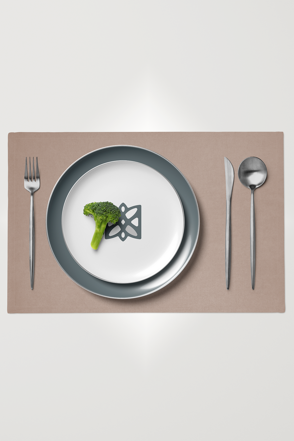 Kadife Dokulu Serisi Bej 6'lı Amerikan Servis