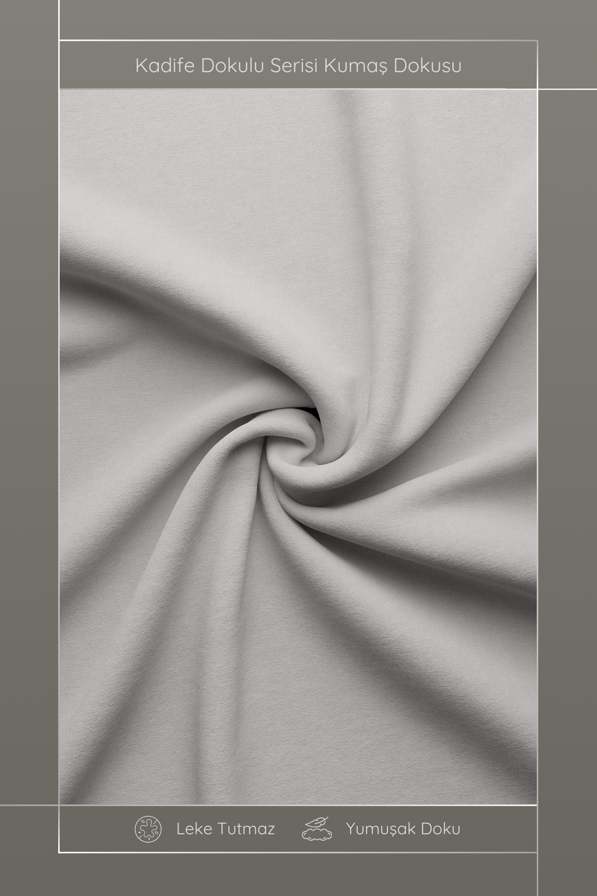 Kadife Dokulu Serisi Taş Kırlent Kılıfı