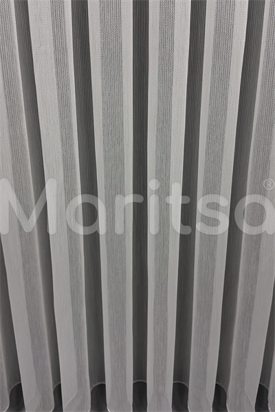 Armür Serisi Balık Sırtı Desen Ekru Tül Perde