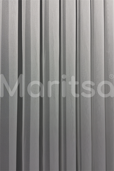 Armür Serisi Çizgili Balık Sırtı Desen Ekru Tül Perde