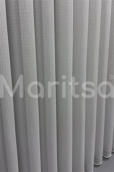 Armür Serisi Çizgili Zikzak Desen Ekru Tül Perde