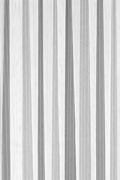 Burgaz Serisi Simli Burgu Çizgili Desen Tül Perde