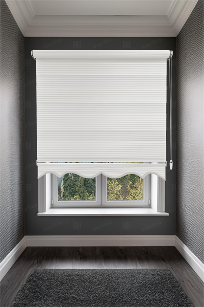 Geniş Plise Ekru Zebra Stor Perde