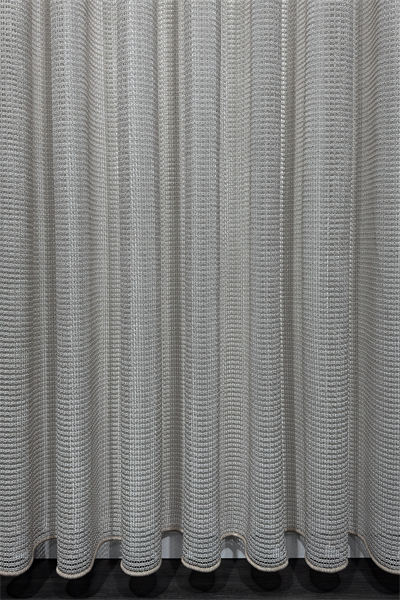 Japandi Serisi Hasır Örme Yüksek Gramajlı Tül Perde