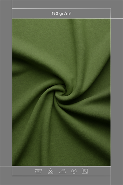 Kadife Dokulu Serisi Çimen Yeşili Kumaş