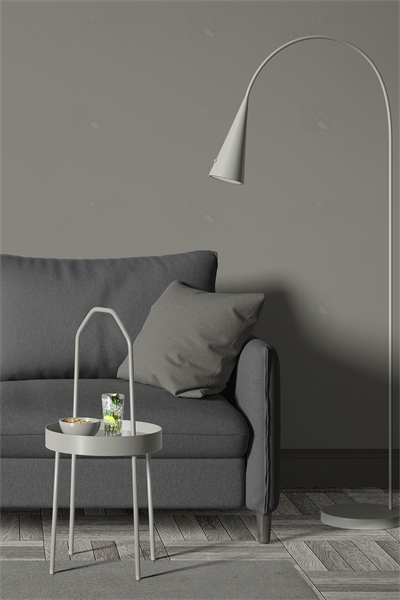 Kadife Dokulu Serisi Gri Kırlent Kılıfı