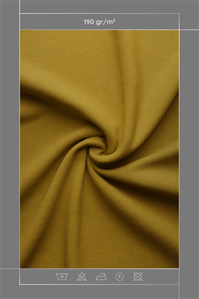 Kadife Dokulu Serisi Hardal Kumaş