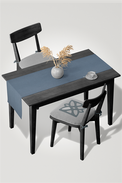 Kadife Dokulu Serisi İndigo Runner