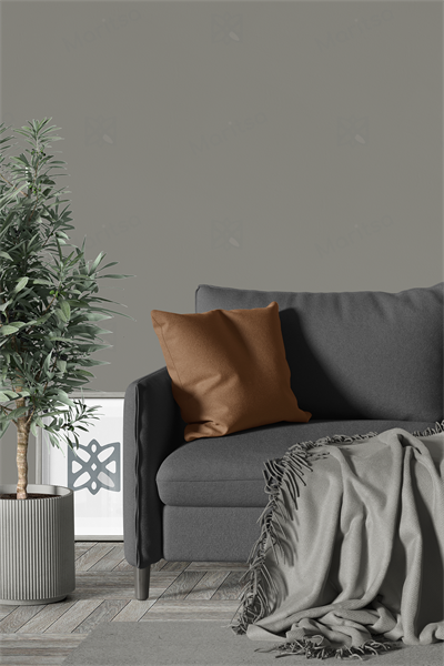 Kadife Dokulu Serisi Kakao Kırlent Kılıfı