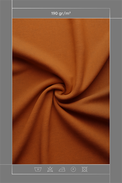 Kadife Dokulu Serisi Kiremit Kumaş