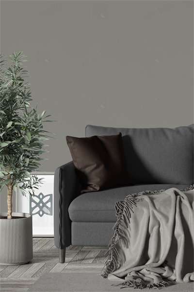 Kadife Dokulu Serisi Koyu Kahve Kırlent Kılıfı