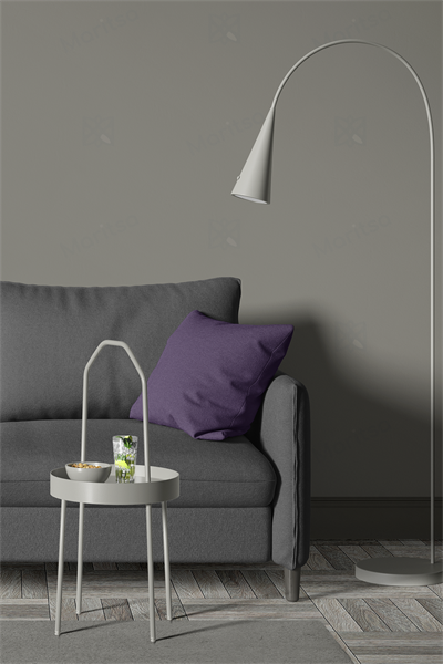 Kadife Dokulu Serisi Koyu Mor Kırlent Kılıfı