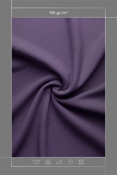 Kadife Dokulu Serisi Koyu Mor Kumaş