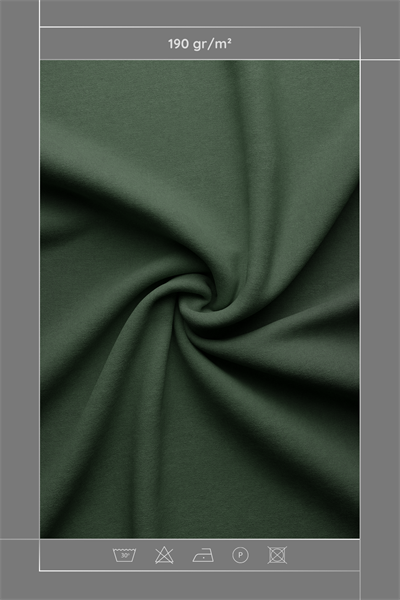 Kadife Dokulu Serisi Koyu Yeşil Kumaş