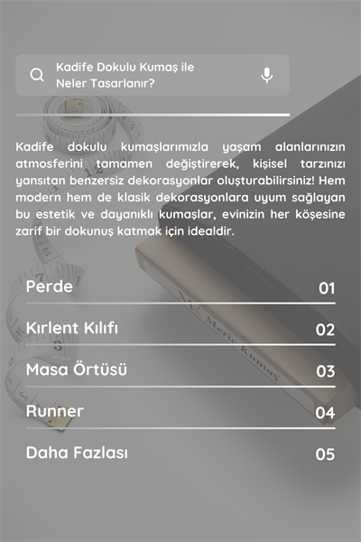 Kadife Dokulu Serisi Lacivert Kumaş