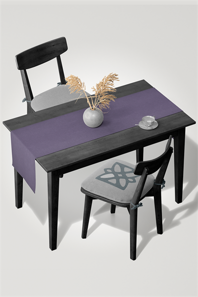 Kadife Dokulu Serisi Lila Runner