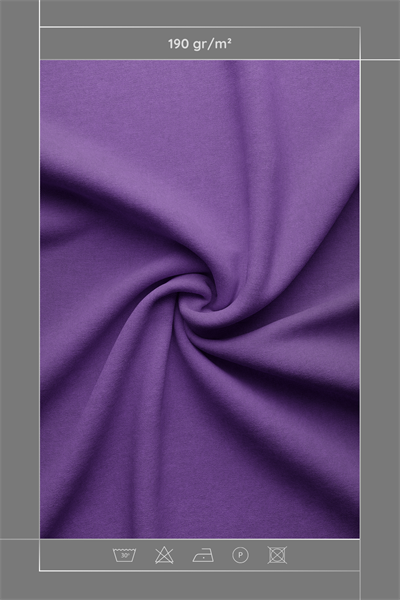 Kadife Dokulu Serisi Mor Kumaş