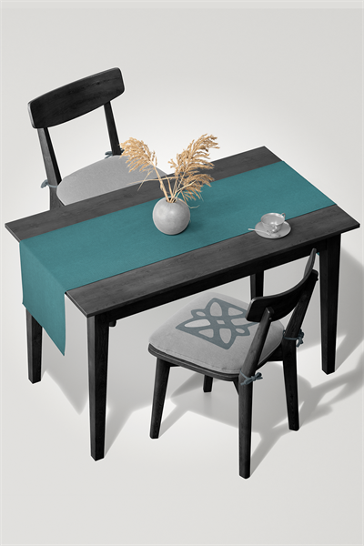 Kadife Dokulu Serisi Petrol Runner