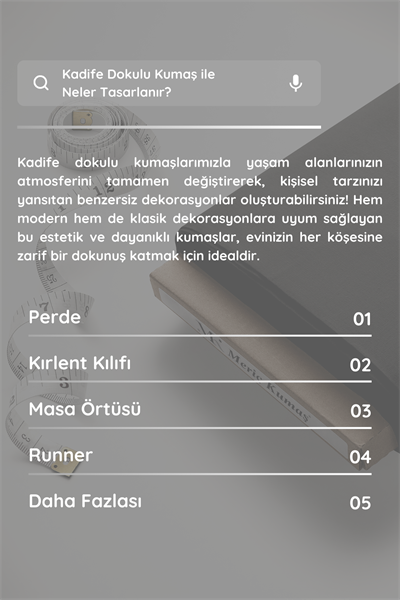 Kadife Dokulu Serisi Siyah Kumaş