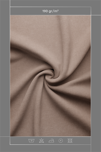 Kadife Dokulu Serisi Sütlü Kahve Kumaş