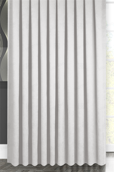 Kadife Dokulu Serisi Taş Fon Perde