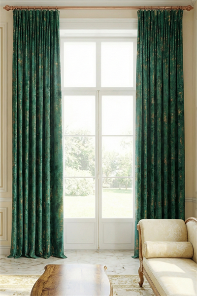 Kadife Serisi Varaklı İthal Fon Perde