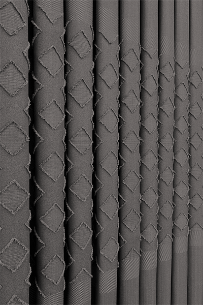 Keten Serisi Aztek Desen Antrasit Pano Fon Perde