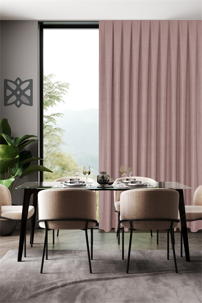 Keten Serisi Pudra Fon Perde