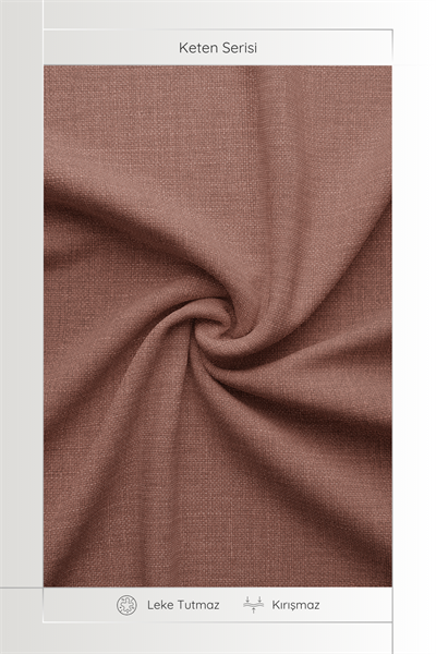 Keten Serisi Somon Masa Örtüsü