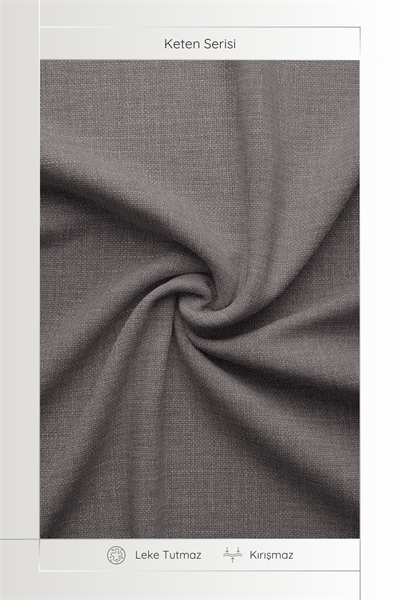 Keten Serisi Vizon Fon Perde