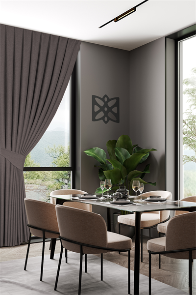 Keten Serisi Vizon Fon Perde