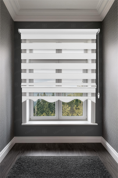 Klasik Beyaz Zebra Stor Perde