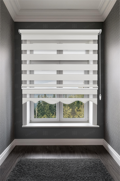 Klasik Ekru Zebra Stor Perde