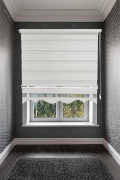 Klasik Ekru Zebra Stor Perde