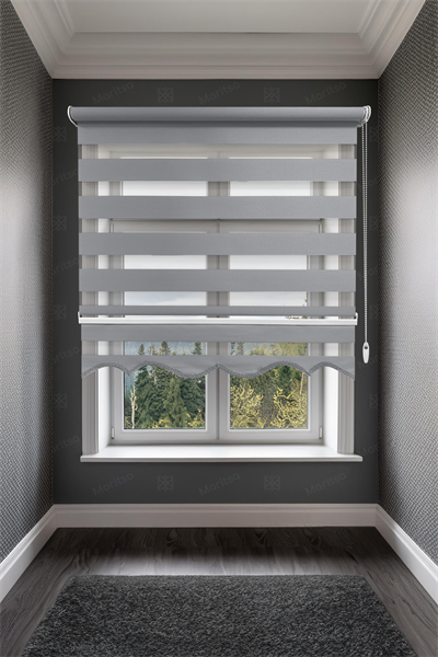 Klasik Gri Zebra Stor Perde