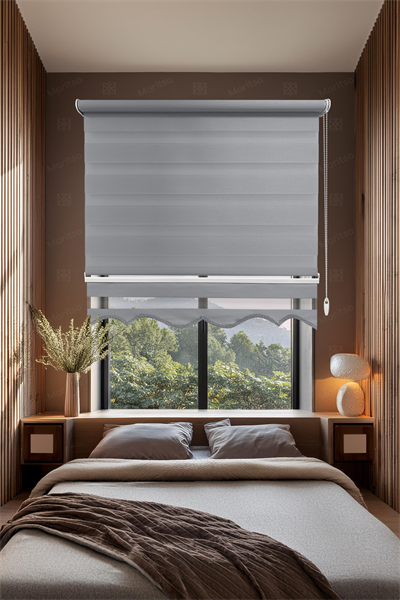 Klasik Gri Zebra Stor Perde