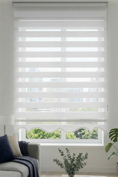 Klasik Mat Zebra Stor Perde