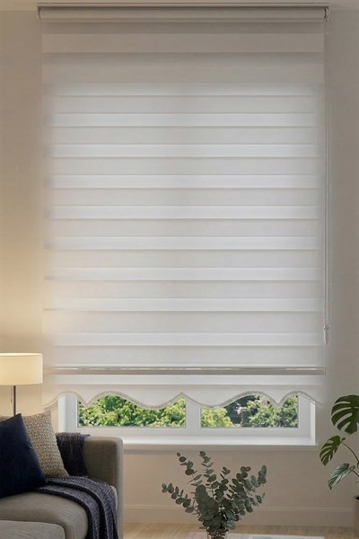 Klasik Mat Zebra Stor Perde